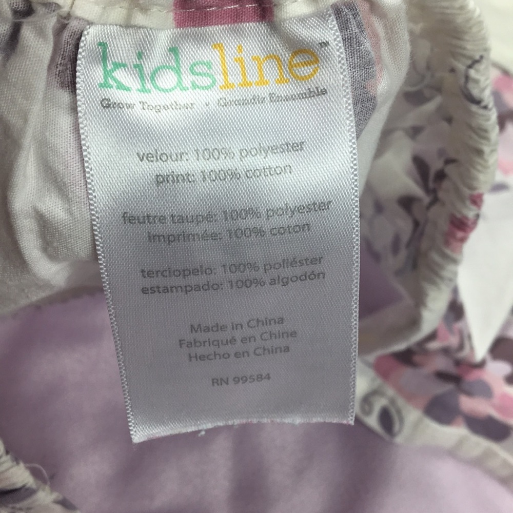 Kids line Changing Pad Floral Cover - Picture 5 of 6